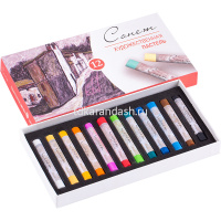 Пастель 12 цветов "Сонет" 7141223 от магазина "Карандаш"