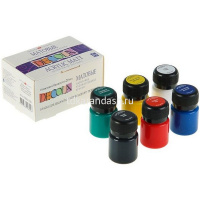 Краски акриловые 6 цветов 20мл матовые 143411020 от магазина "Карандаш"