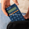 Калькулятор 12 разрядов 112х70х8,5мм синий EM130BLUE от магазина "Карандаш"