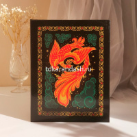 Фотоальбом 100 фото 10*15см "Russian souvenir. Жар-птица" 16,5х13х5см FA 100.009-1 от магазина "Карандаш"