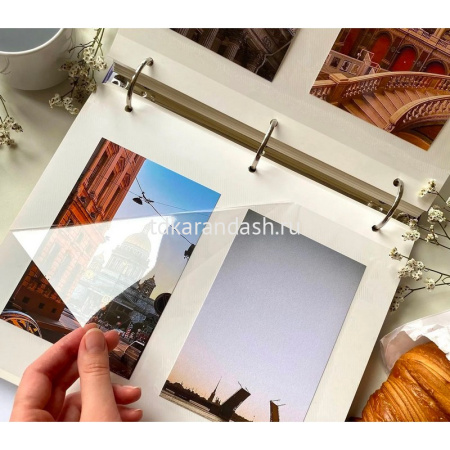 Фотоальбом магнитный 50 листов 23х28см "Magic view. Туман" 29х27х7см FA 50M.002-3.6 от магазина "Карандаш"