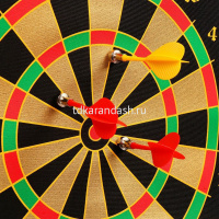 Дартс магнитный подарочный 36х31см (4 дротика), в тубусе FB2247 от магазина "Карандаш"