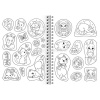 Раскраска-стикербук "Собачка с шариками" А5 на спирали 12стр. 12 наклеек 12Р5нгр_31672 от магазина "Карандаш"