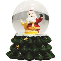 Статуэтка-шар "Новогодний" на елке 7х6см 4 вида Y5372-17 от магазина "Карандаш"