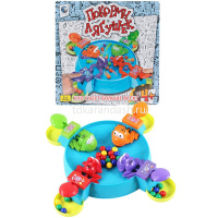 Игра настольная "Покорми лягушек" 30х30см пластик T321-D3026/707-35 от магазина "Карандаш"