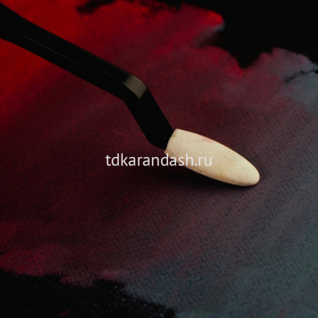 Набор мастихинов 2шт, пластик (2 формы овал+треугольник, 20 сменных губок) 2501422245 от магазина "Карандаш"