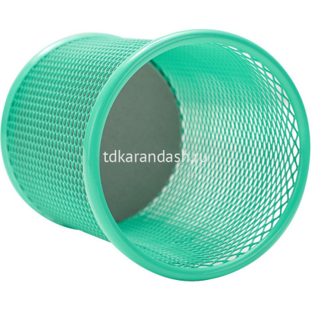 Подставка д/канц.принадлежностей d-91х98мм сетчатая металлическая, розовая Е9153 от магазина "Карандаш"