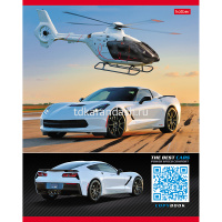 Тетрадь А5 96л клетка "Авторевю" на скобе 96Т5В1/046868 от магазина "Карандаш"