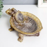 Сувенир-подставка "Черепашки" 29х12см полистоун Y10366-24 от магазина "Карандаш"