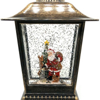 Сувенир "Фонарь. Дед Мороз" 31см (USB, свет, музыка) WDL-2105A от магазина "Карандаш"