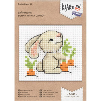 Картинка Набор для вышивания "Зайчишка" 9,5х8,5см (канва, нитки, игла, схема) 8-341 от магазина "Карандаш" Набор для вышивания "Зайчишка" 9,5х8,5см (канва, нитки, игла, схема) 8-341 от магазина "Карандаш"