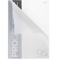 Тетрадь А4 96л клетка "Progressive. Серая" на скобе, пластиковая обложка 96Т4В1/084966 от магазина "Карандаш"