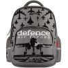 Рюкзак "Defence forces. Самолёт" 30х40х19см, 800гр, 2 отделения, 3 кармана, серый 12-002-184/05