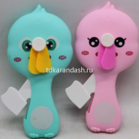 Игрушка-вентилятор "Утенок" 18см пластик 2 цвета XJ2329 от магазина "Карандаш"