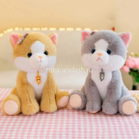 Котенок с подвеской 22см 2 цвета XM25183 от магазина "Карандаш"