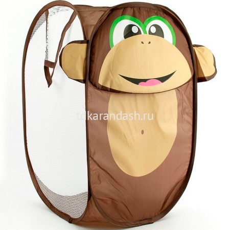 Корзина для игрушек "Звери" 34х34х55см 5 видов Y7791-18 от магазина "Карандаш"