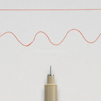 Ручка капиллярная "Pigma Micron" 0,2мм красная XSDK005#19 от магазина "Карандаш"