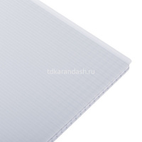 Тетрадь А5 80л клетка "Velvet. Белая" на спирали пластиковая обложка 081572 от магазина "Карандаш"