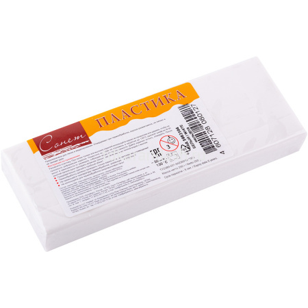 Пластика 250гр. брус, белый 5963104