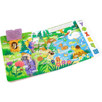 Книжка с окошками "Мои первые слова. Азбука" 10стр. 9785001341963 от магазина "Карандаш"