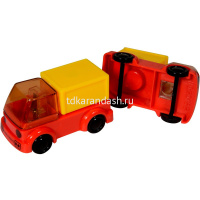 Точилка 1 отв. "Funsharp. Грузовик" 37х70х39мм пластик 4 цвета 35-0029 от магазина "Карандаш"