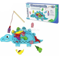 Картинка Игра логическая "Рыбалка-Пазл" 38х19см 15 деталей (5 рыбок на магнитах) дерево XJ4109 от магазина "Карандаш" Игра логическая "Рыбалка-Пазл" 38х19см 15 деталей (5 рыбок на магнитах) дерево XJ4109 от магазина "Карандаш"