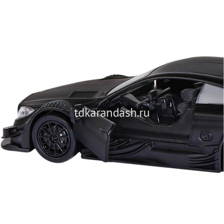 Машина "Mercedes-AMG C" черная, инерционная, металл 17,5см (свет, звук, откр.двери) JB1200179 от магазина "Карандаш"