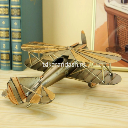 Декоративное изделие "Самолет Таchikawa Ki-9 Spruce 1934 г." 20х21х8см металл RD-2404-C-110 от магазина "Карандаш"