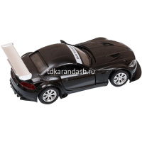 Машина "BMW Z4 GT3" черная, инерционная, металл 17,5см (свет, звук, откр.двери) JB1200132 от магазина "Карандаш"