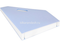 Лоток д/бумаг вертикальный 13 отделений "Macaron" складной, пастельный голубой, полипропилен EB41102 от магазина "Карандаш"