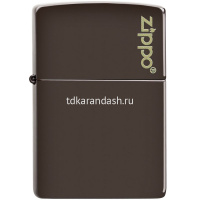 Зажигалка "Classic" 38x13x57мм латунь/сталь, коричневый, матовая 49180ZL/58991 от магазина "Карандаш"