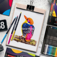 Карандаши 24 цвета "Blackwood Artmate" круглые дерево, картон 43587 от магазина "Карандаш"