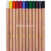 Карандаши пастельные 12 цветов "Сонет" картон 132411535 от магазина "Карандаш"