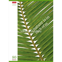 Тетрадь А4 80л клетка "Природа в каждом из нас" на скобе 3 дизайна 083539 от магазина "Карандаш"