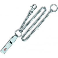 Подвеска для ремня с 2-мя цепочками, серебристая (карабин для ножа, кольцо для ключей) 4.1860 от магазина "Карандаш"