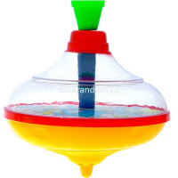 Юла "Подводный мир" 14см пластик, 3 цвета B1331409/850-3 от магазина "Карандаш"