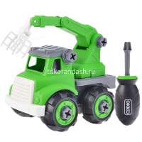 Конструктор "Кран" 16х15см с отверткой, пластик 2293072/2032 от магазина "Карандаш"