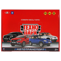 Машина "Chevrolet Niva/Lada Xray" инерционная, металл 12см (открывающиеся двери) CHEVY-XRAY-12M от магазина "Карандаш"