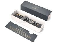 Ручка РШ "Parker IM Core Black GT" М синяя 1931666 от магазина "Карандаш"