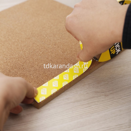 Двусторонняя клейкая лента 25,4мм х 5м на вспененной основе, белая EA35113 от магазина "Карандаш"