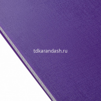 Блокнот А5 80л "Canvas. Фиолетовый" клетка, на спирали, пластиковая обложка 081525 от магазина "Карандаш"