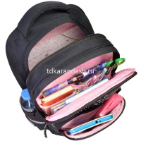 Рюкзак "Романтическая лама" 40х30х19см, 800гр, 2 отделения, 3 кармана, черный 12-002-126/01 от магазина "Карандаш"