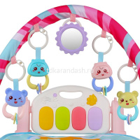 Картинка Коврик развивающий 47х36х9см розовый, текстиль/пластик (свет, звук) JB0333576 от магазина "Карандаш" Коврик развивающий 47х36х9см розовый, текстиль/пластик (свет, звук) JB0333576 от магазина "Карандаш"