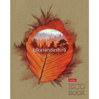 Тетрадь А5 96л клетка "Времена года" на скобе крафт 5 дизайнов 96Т5В1/066338 от магазина "Карандаш"