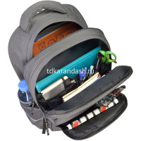 Рюкзак "Музыка нон-стоп" 30х40х19см, 800гр, 2 отделения, 3 кармана, темно-серый 12-002-076/06 от магазина "Карандаш"