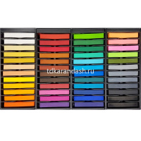 Пастель 48 цветов "Soft Pastel" мягкая квадратная, картон MGMP48 от магазина "Карандаш"