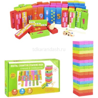 Игра "Дженга" 25,5х16,5х5см, 54 детали, дерево BJ5507 от магазина "Карандаш"