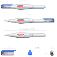 Корректирующий карандаш "Erich Krause" 10мл 781 от магазина "Карандаш"