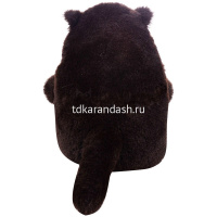 Толстый кот 33см горький шоколад AT365260 от магазина "Карандаш"