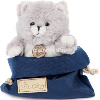 Толстый кот 16см серый AT365235 от магазина "Карандаш"